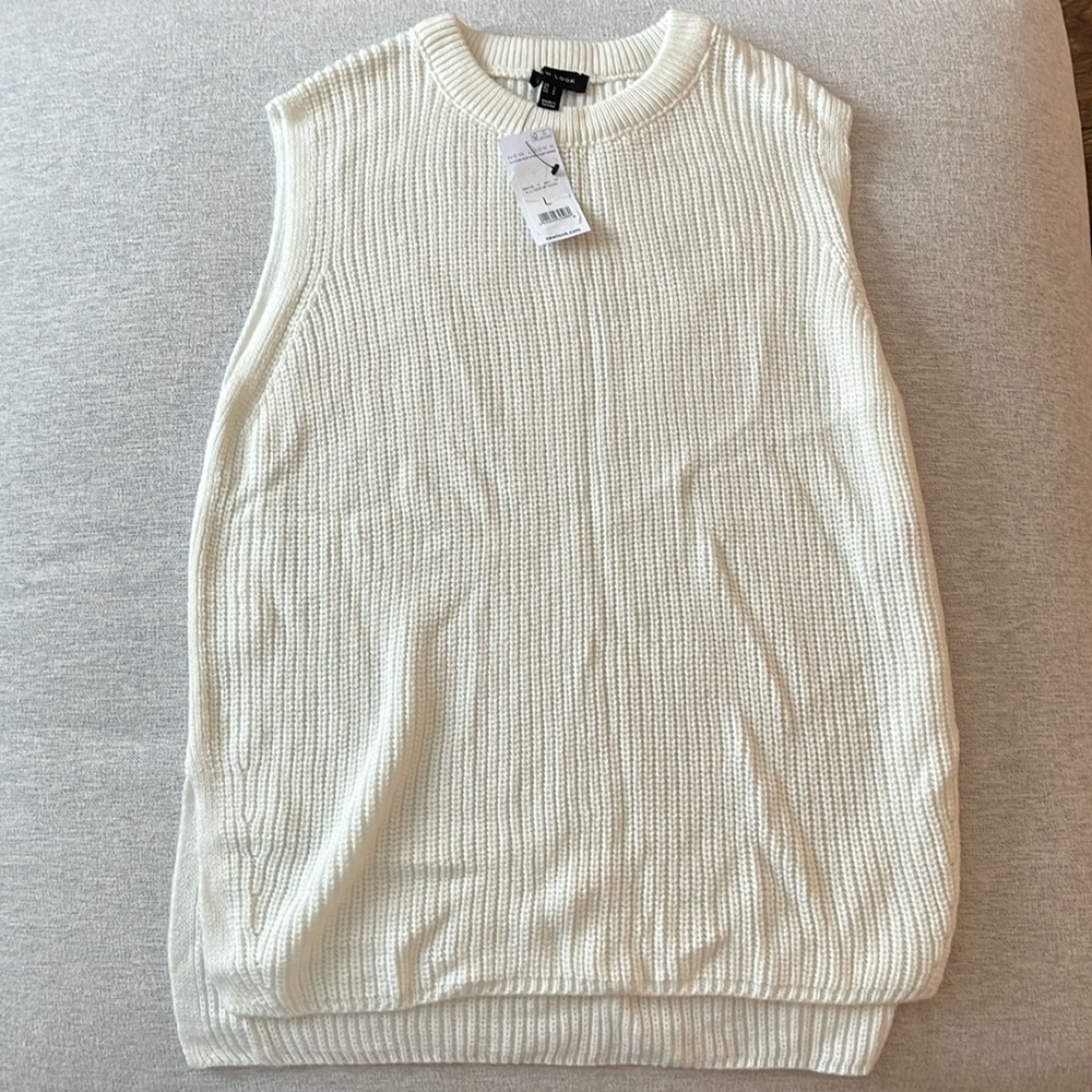New Look knit sweater vest